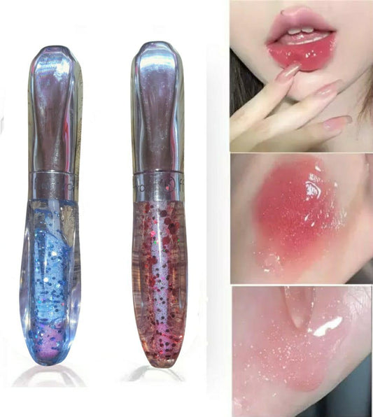 Glitter & Glossy Finish Lip Gloss- Moisturizing Formula