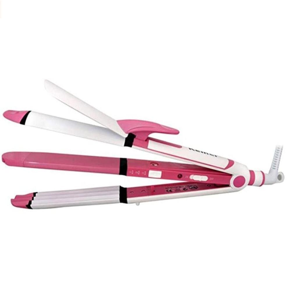 3 in 1 Hair Straightener Curling Iron