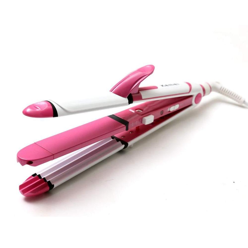 3 in 1 Hair Straightener Curling Iron