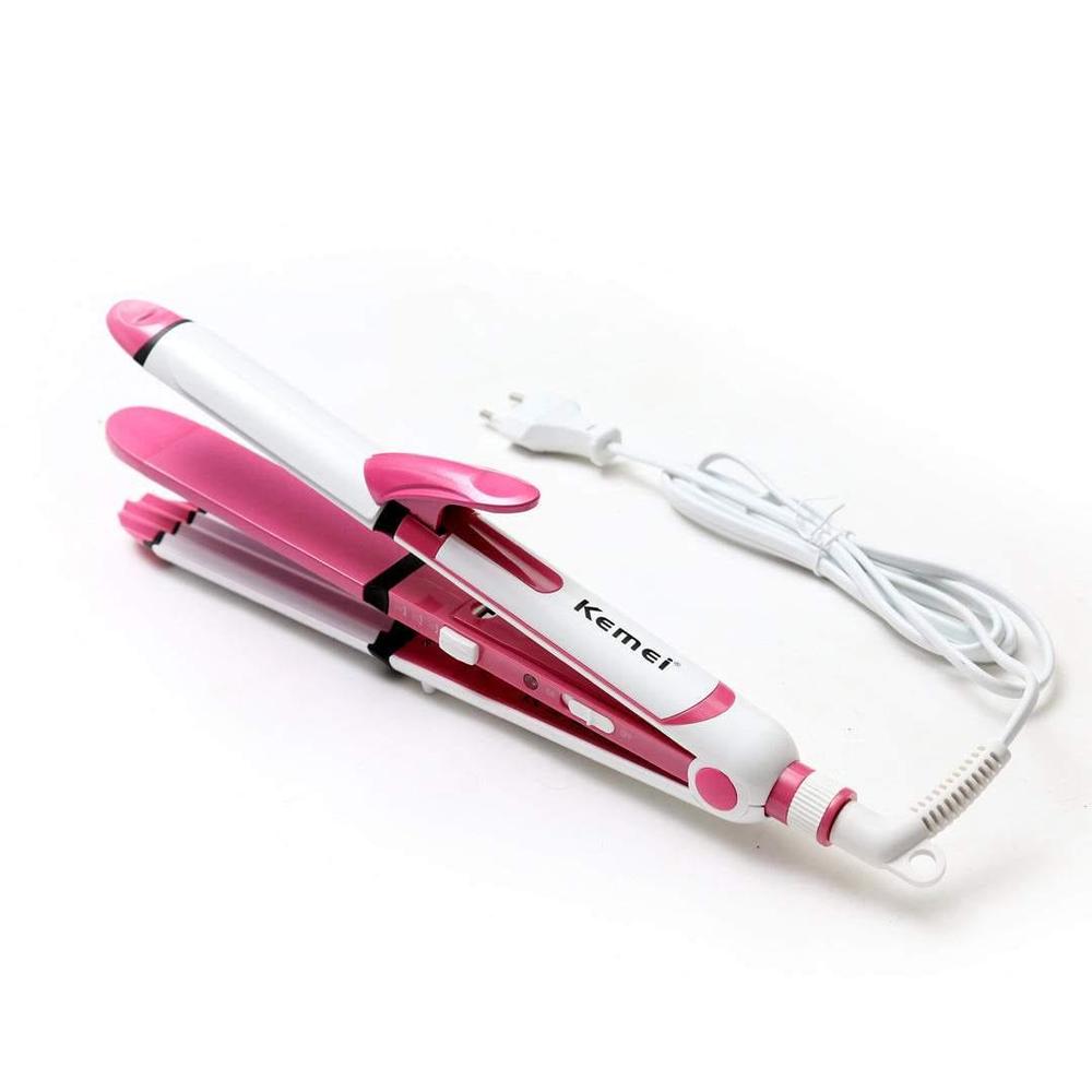 3 in 1 Hair Straightener Curling Iron