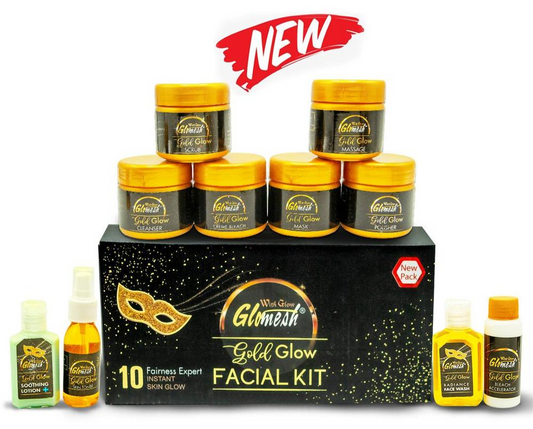 10 in 1 Gold Facial Kit